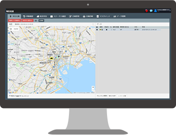 現在位置表示画面